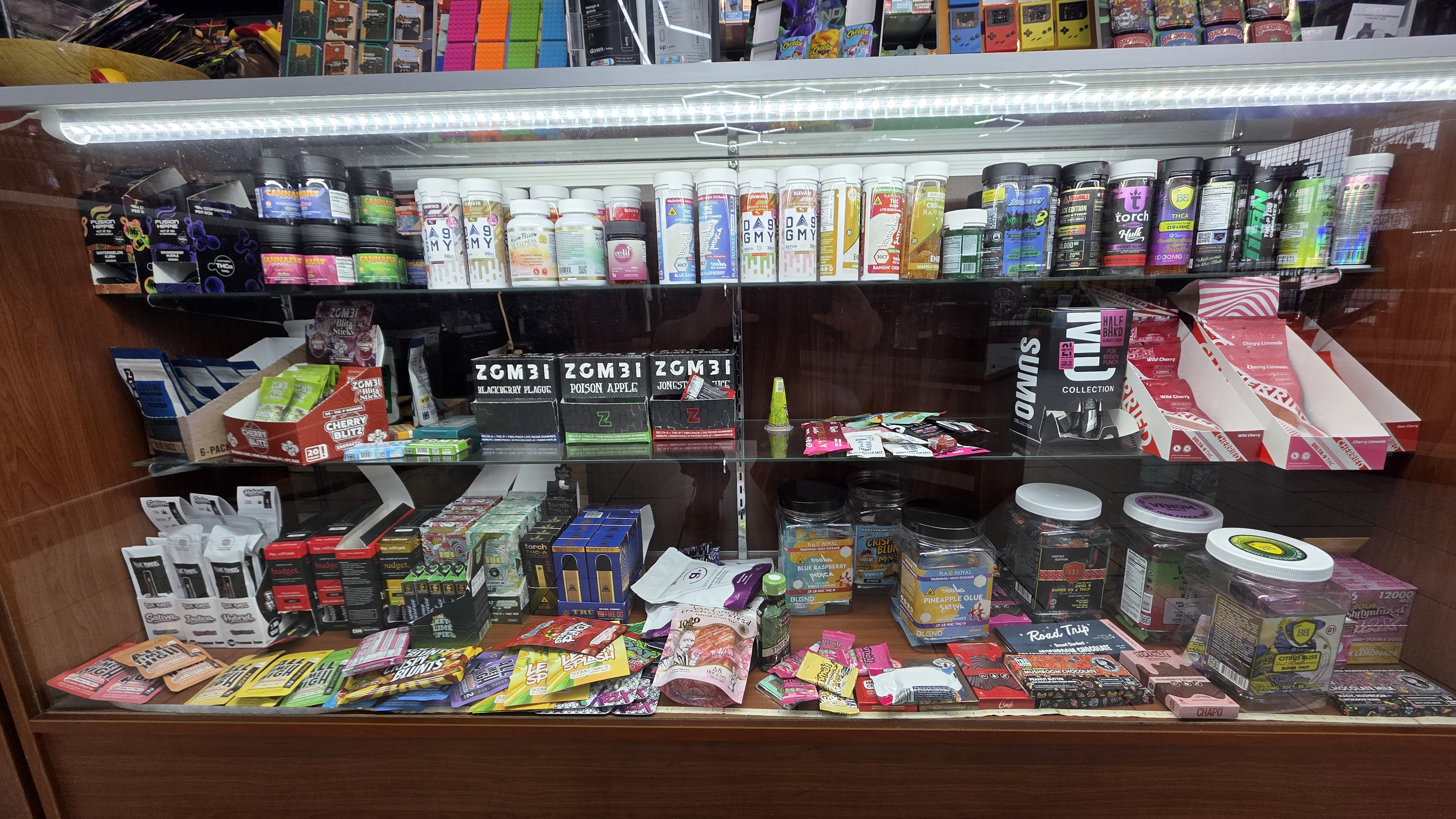 Edibles, gummies and hemp infused products